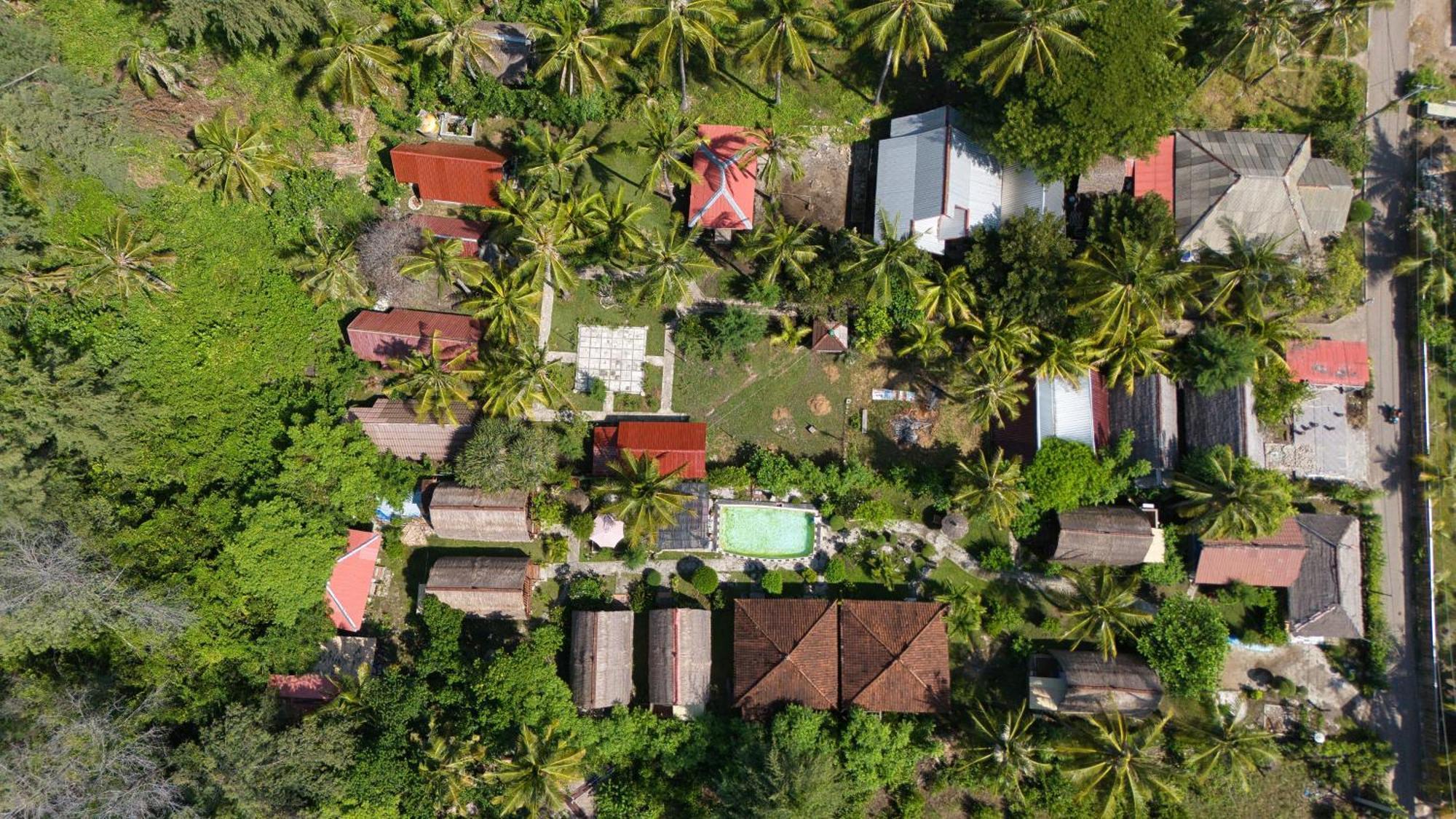 Bunga Bungalows Gili Meno Eksteriør bilde