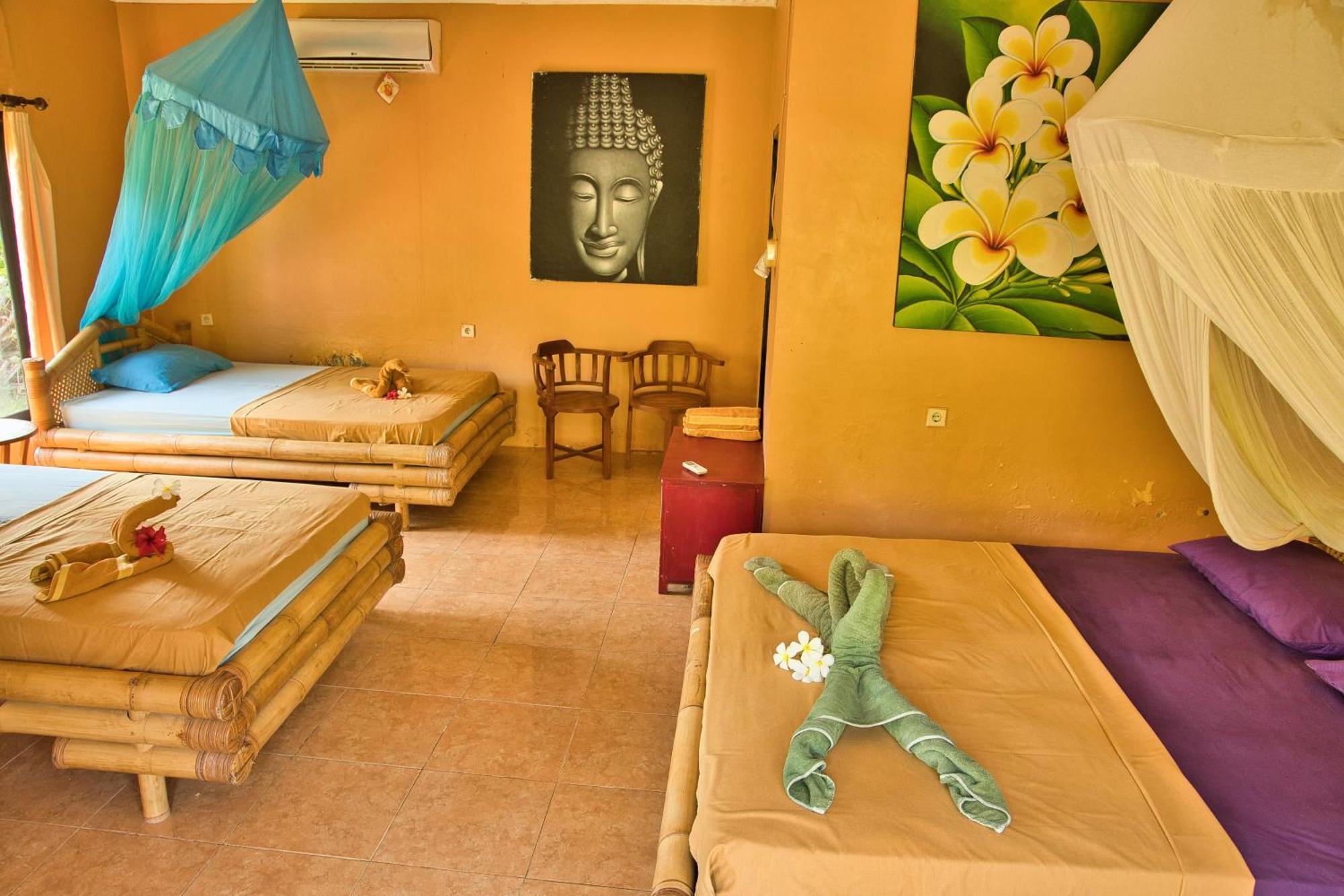 Bunga Bungalows Gili Meno Eksteriør bilde