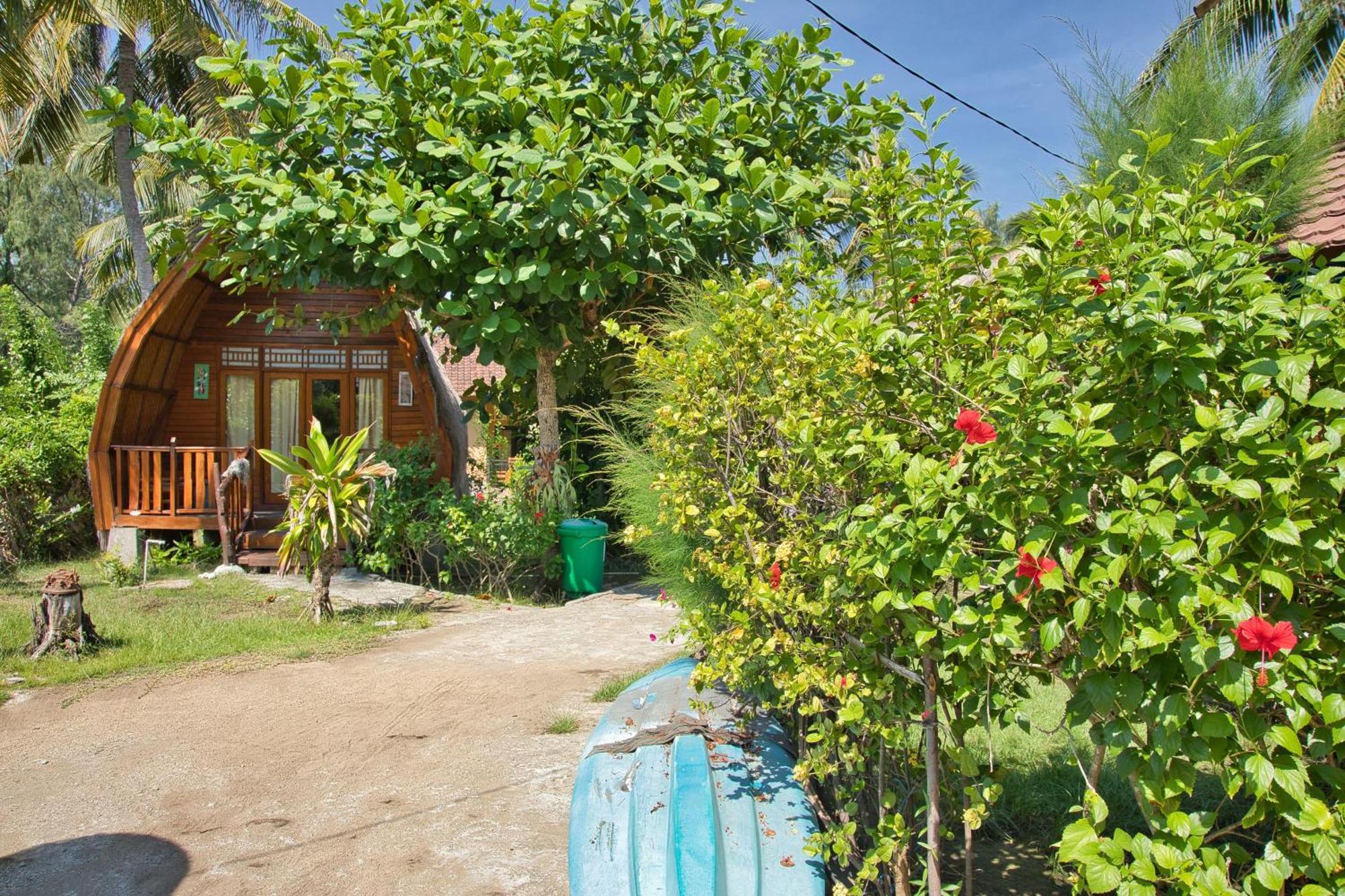 Bunga Bungalows Gili Meno Eksteriør bilde